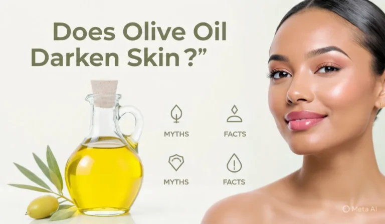 Does Olive Oil Darken Skin