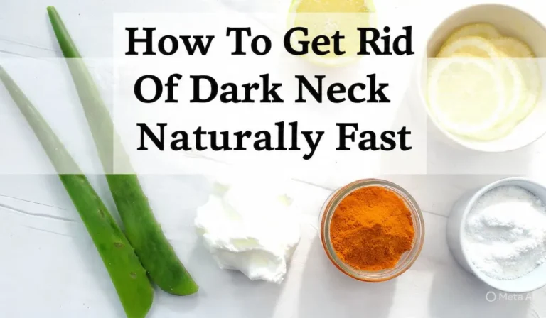 How To Get Rid Of Dark Neck Naturally Fast
