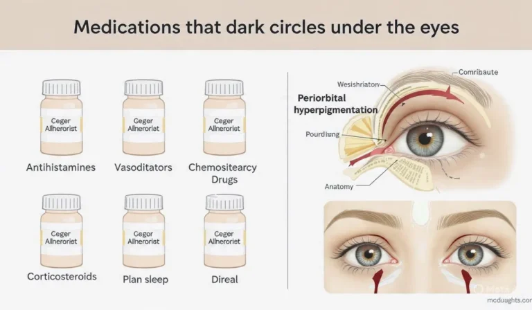 Medications That Cause Dark Circles Under Eyes