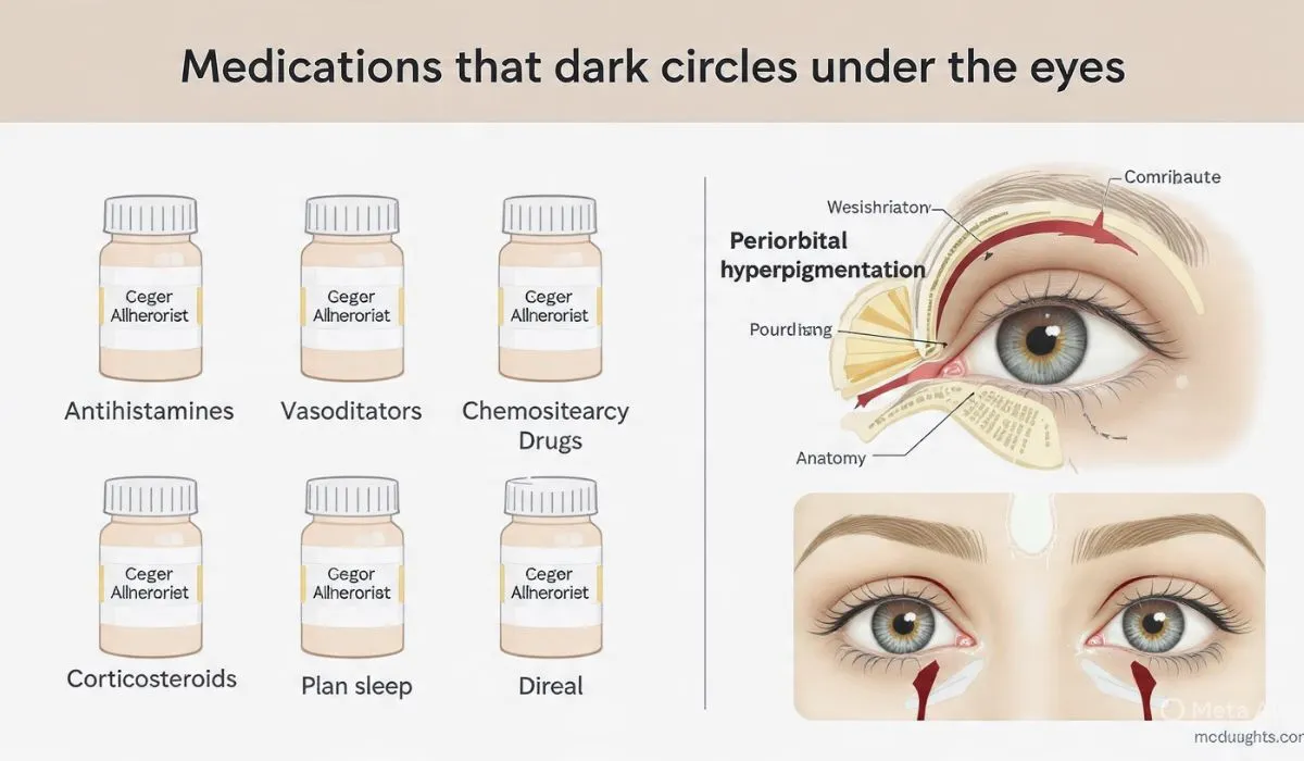 Medications That Cause Dark Circles Under Eyes