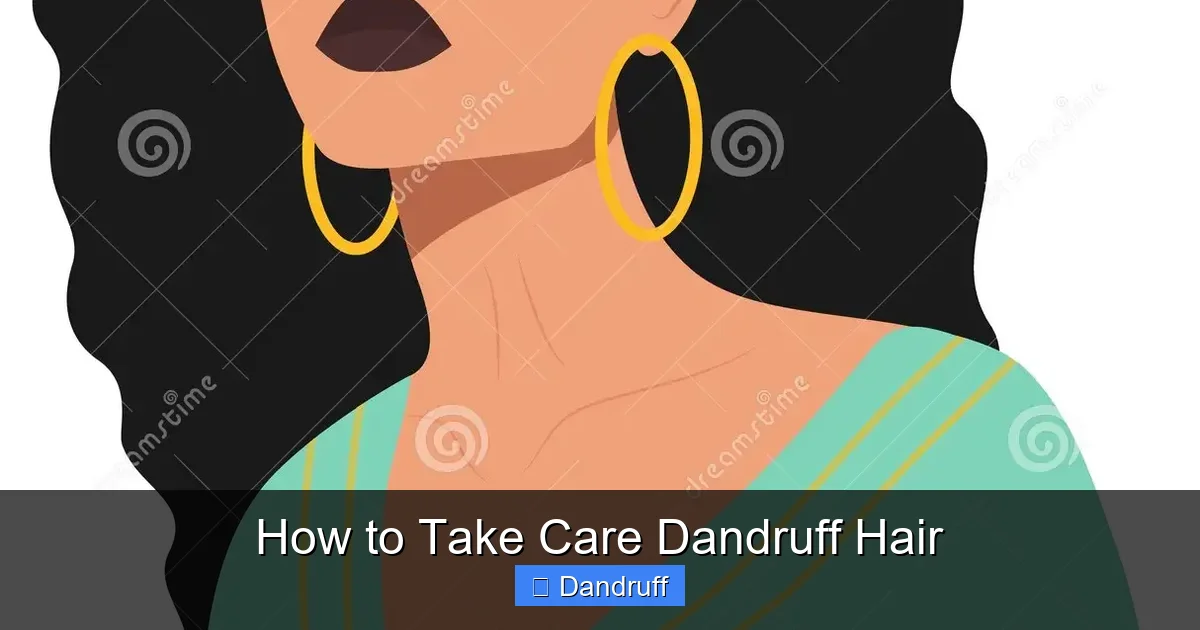 How to Take Care Dandruff Hair