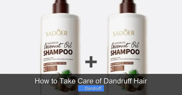 How to Take Care of Dandruff Hair