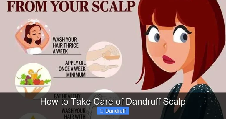 How to Take Care of Dandruff Scalp