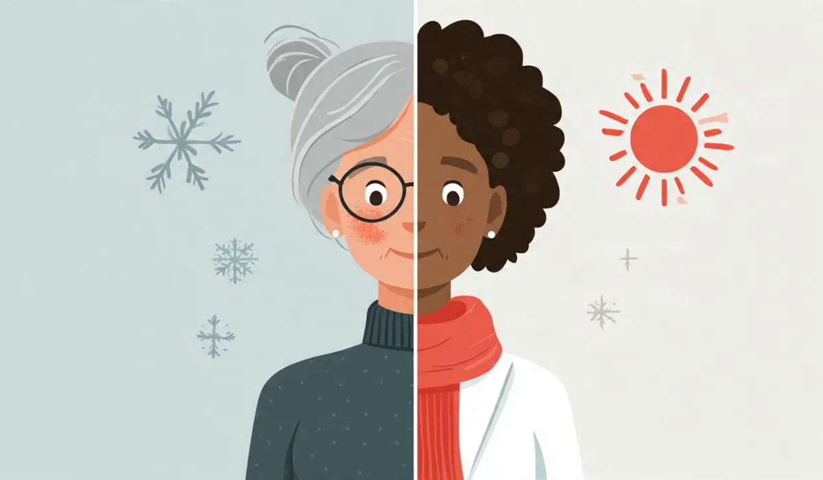Cold Climate Makes Skin Darker
