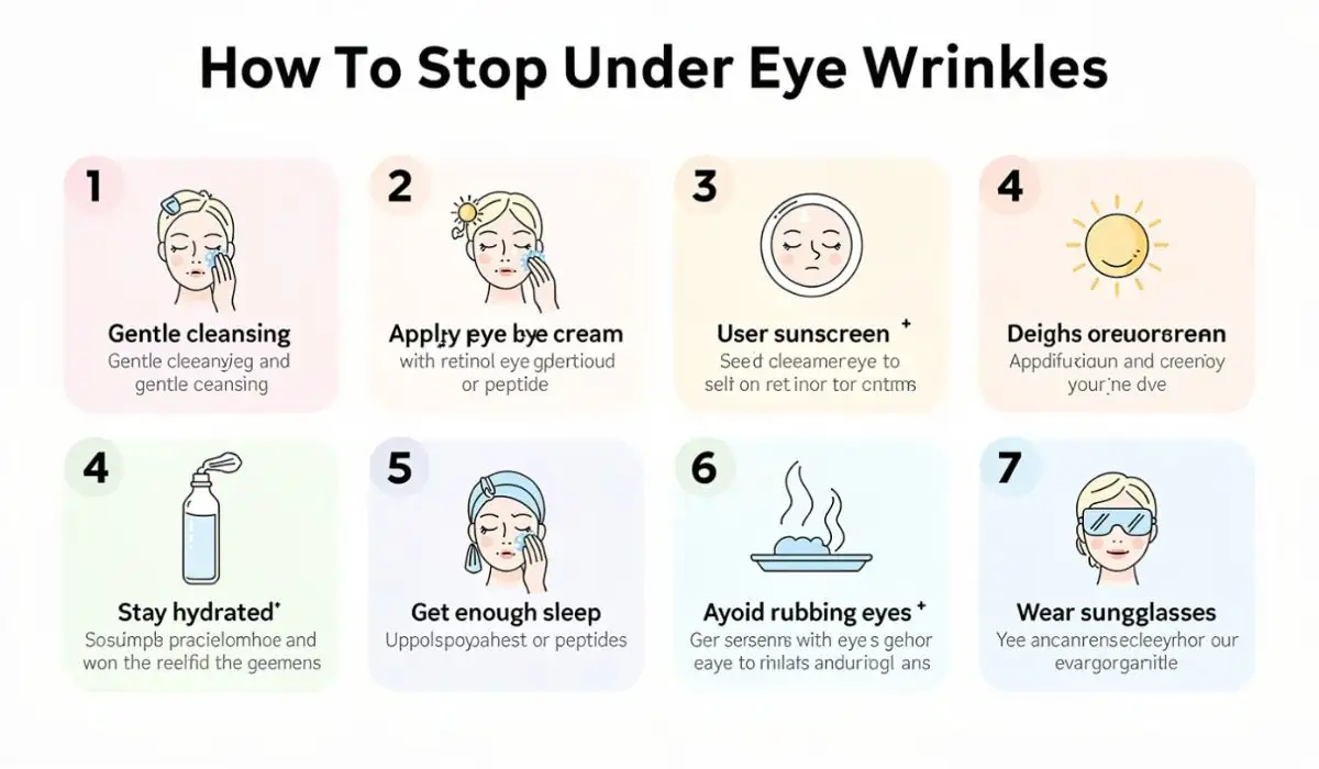 How To Stop Under Eye Wrinkles