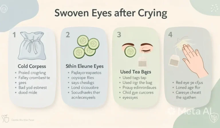 Swollen Eyes After Crying Remedy