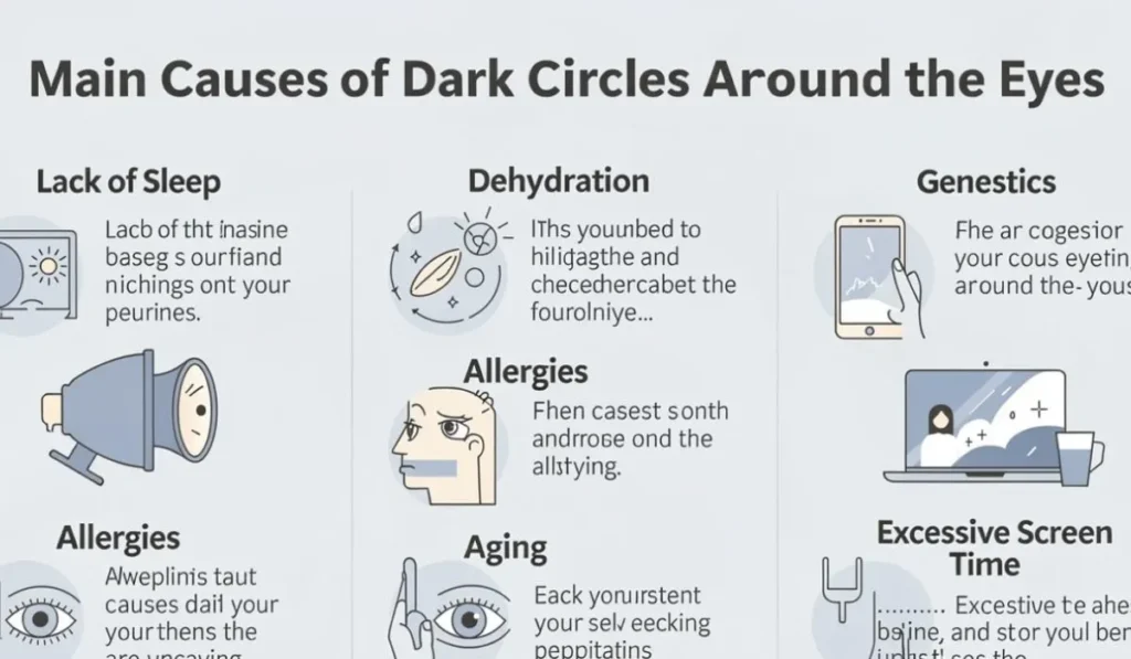 What Causes Dark Circles Around The Eyes In Adults Treatment | Causes and Treatments